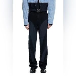H&M Mugler Mens jeans. Dark denim. Size 38. Never been worn!